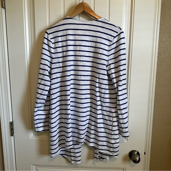 Chicos women’s sweater‎ size 1 white and blue - Picture 4 of 7